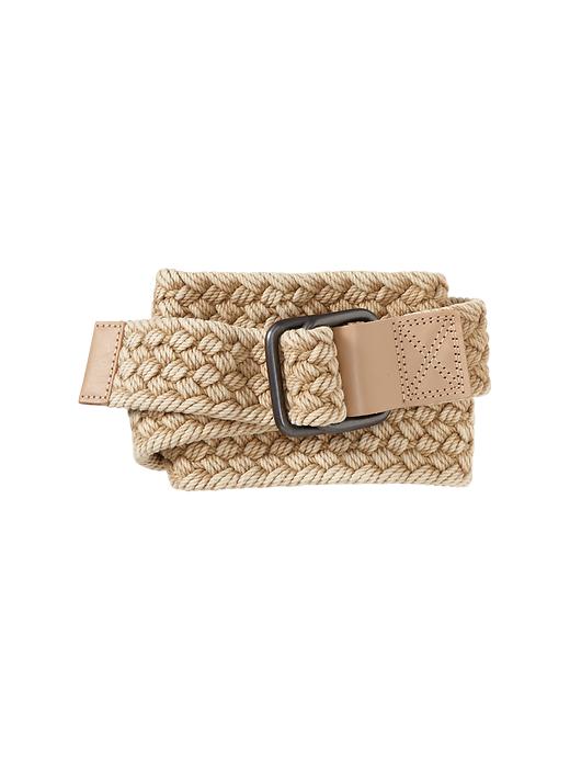 View large product image 1 of 1. Washed woven belt
