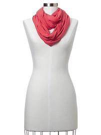 Slub infinity scarf