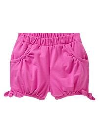 Bubble knit shorts