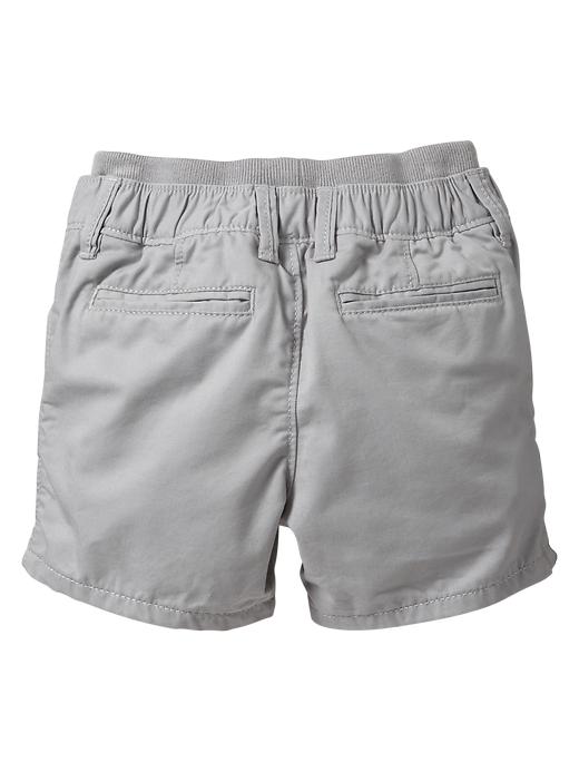Image number 2 showing, Knit-waist trouser shorts
