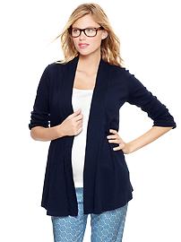 Open knit cardigan