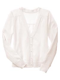 V-neck cardigan