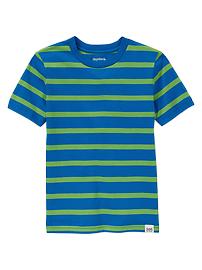 Striped crewneck T