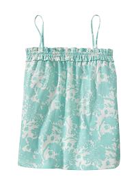 Floral smock tank