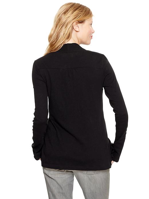 Image number 2 showing, Open-front cardigan