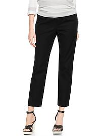 Demi panel slim cropped pants