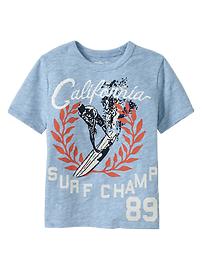 Colored graphic T