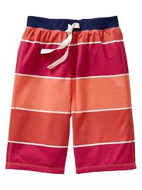 Printed PJ shorts