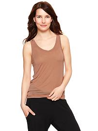 Pure Body sheer V-neck tank