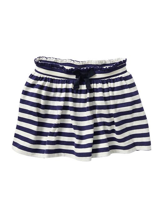 View large product image 1 of 1. Striped bow skirt