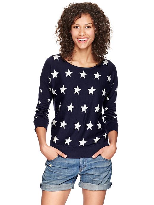 Image number 1 showing, Star sweater