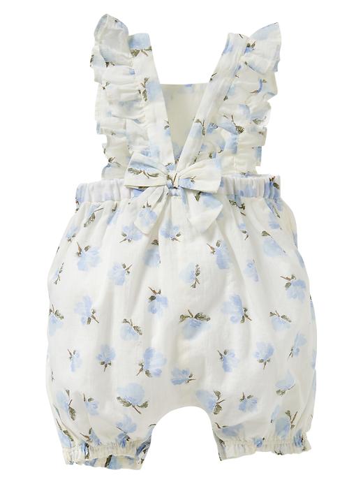Image number 2 showing, Ruffle floral one-piece