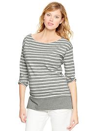 Striped mariner tunic
