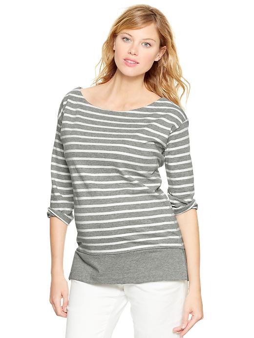 Image number 1 showing, Striped mariner tunic