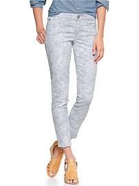 1969 printed always skinny skimmer jeans