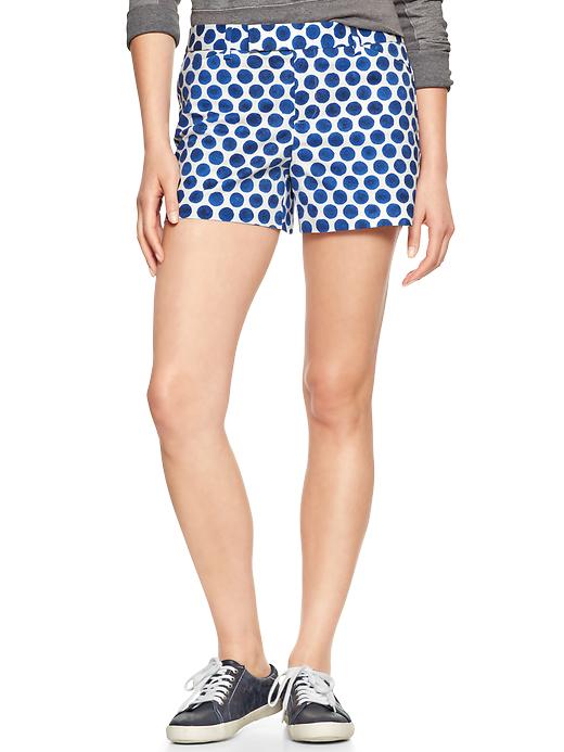 View large product image 1 of 1. Printed perfectly refined shorts