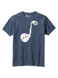 Gap + Threadless Hard Note T
