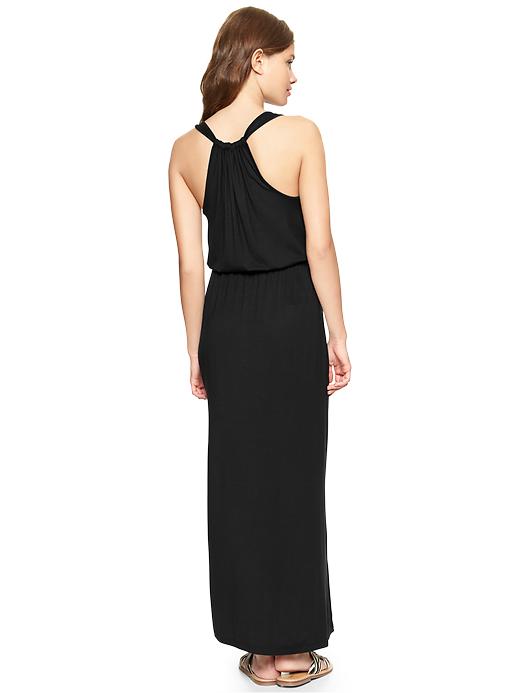Image number 2 showing, Ruched T-back maxi dress