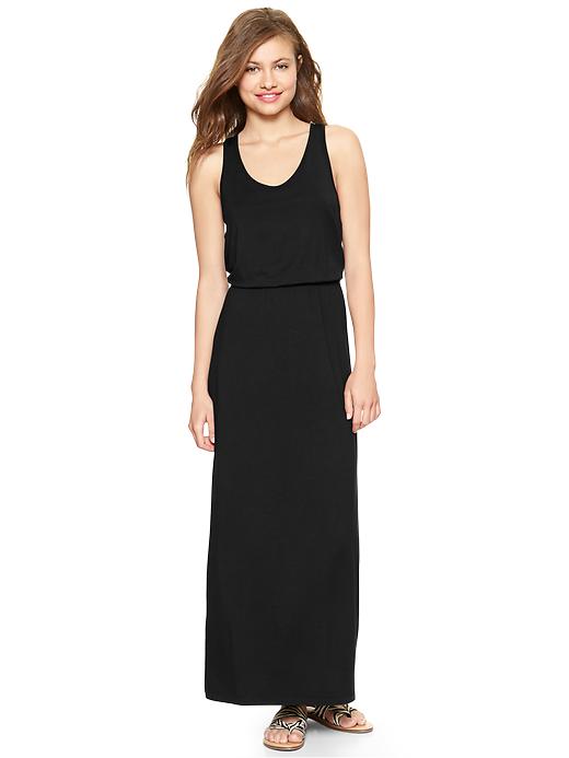 Image number 1 showing, Ruched T-back maxi dress