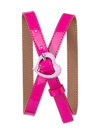 Neon heart belt