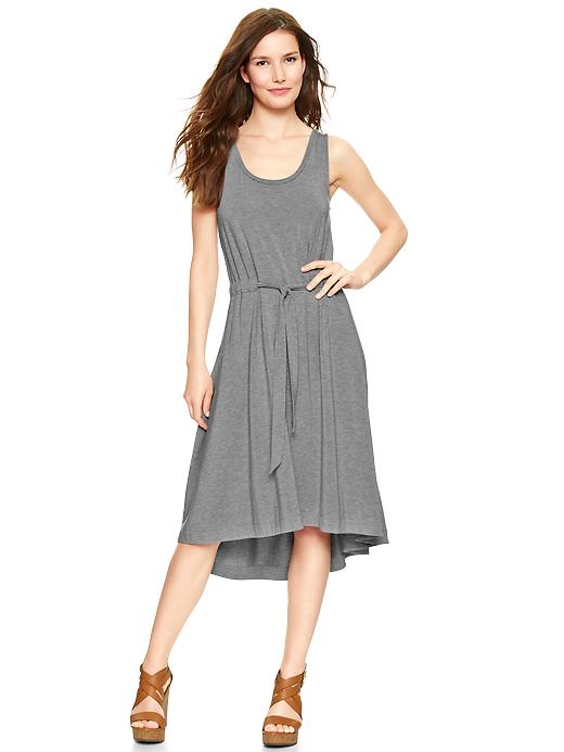 View large product image 1 of 1. High-low hem dress