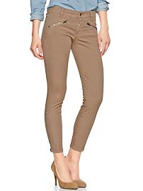 1969 zipper legging skimmer jeans