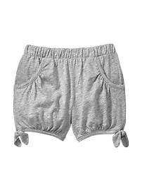 Bubble knit shorts