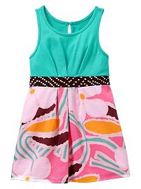 Diane von Furstenberg &hearts; babyGap printed tank dress