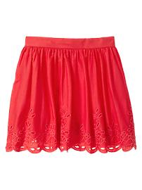 Embroidered skirt