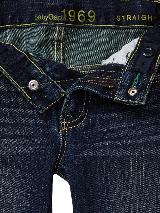 Image number 3 showing, Straight fit jeans (green fill)