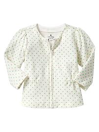 Dot zip jacket