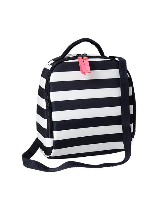 View large product image 1 of 1. Junior striped lunchbox