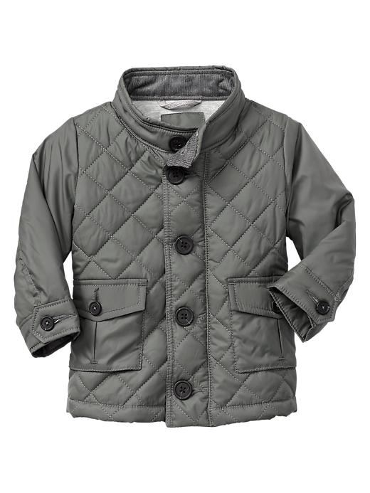 View large product image 1 of 1. Quilted puffer jacket