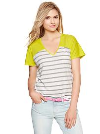 Colorblock raglan T