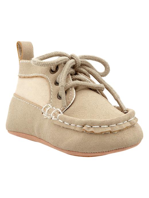View large product image 1 of 3. Mid-top moccasins