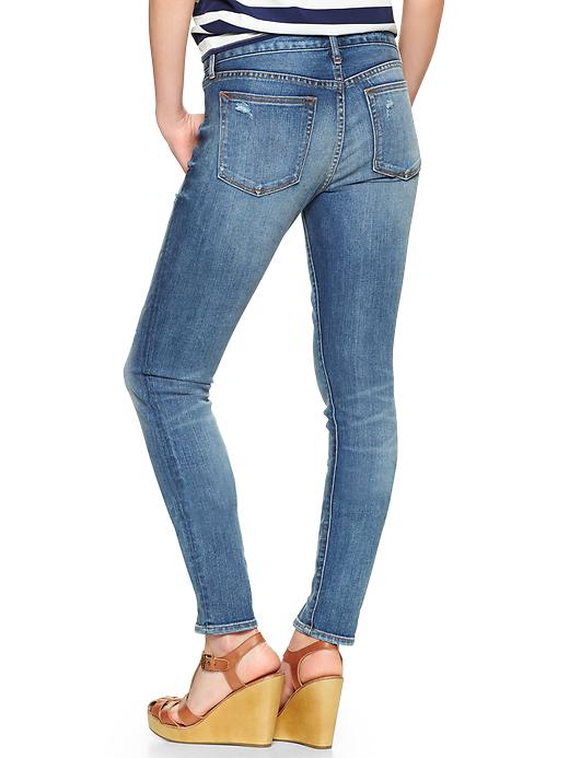 Image number 2 showing, 1969 destructed always skinny jeans