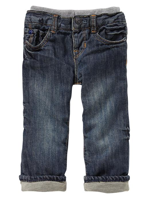 Image number 1 showing, Lined pull-on original fit jeans