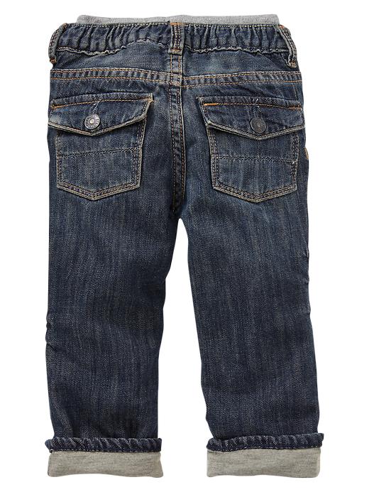 Image number 2 showing, Lined pull-on original fit jeans