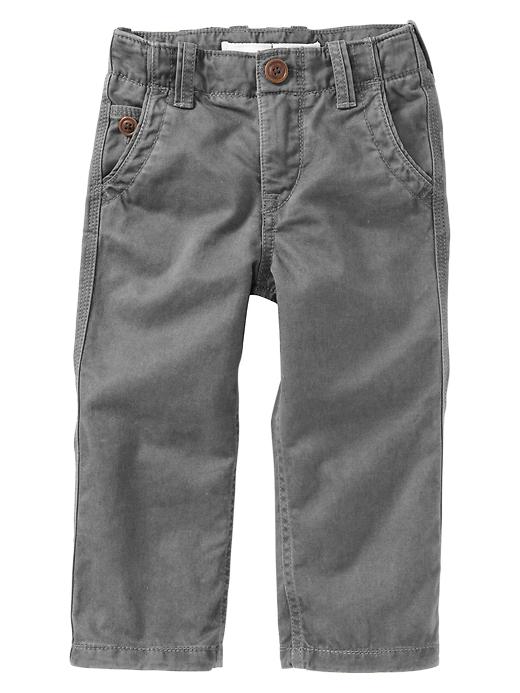 View large product image 1 of 1. Colored khakis