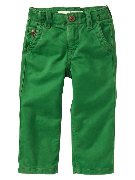 View large product image 1 of 1. Colored khakis