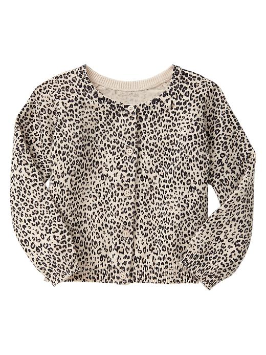 View large product image 1 of 1. Leopard cardigan