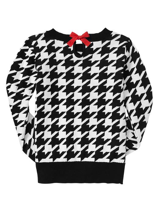 Image number 2 showing, Houndstooth sweater