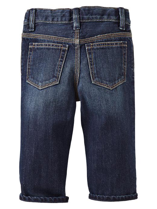 Image number 2 showing, Jersey-lined original fit jeans