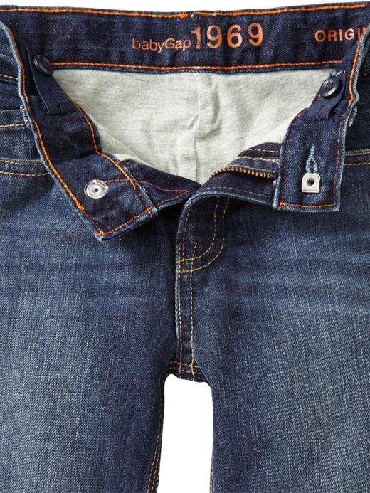 Image number 3 showing, Jersey-lined original fit jeans