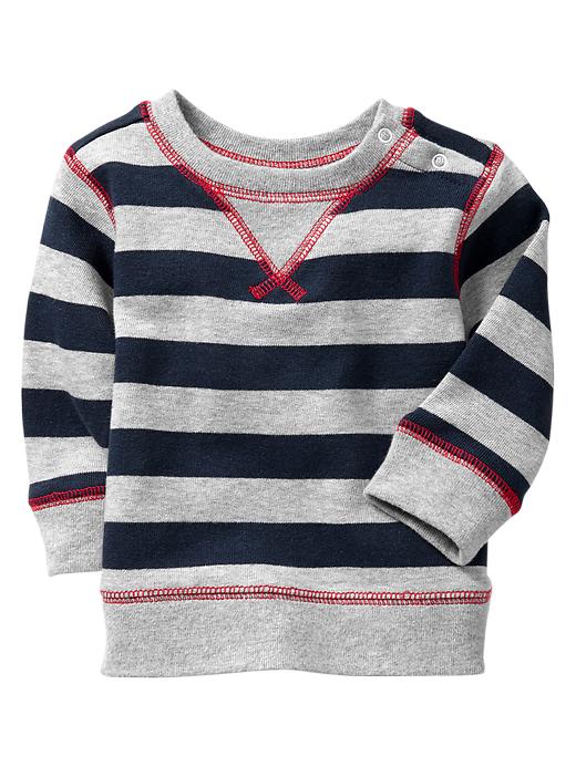 View large product image 1 of 1. Striped pullover