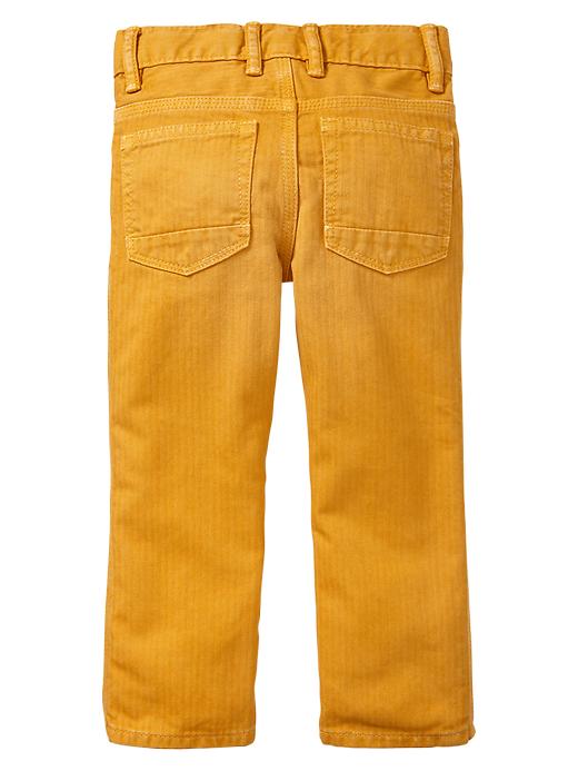 Image number 2 showing, Colored trouser straight fit jeans