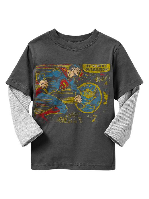 View large product image 1 of 1. Junk Food&#153 2-in-1 superhero graphic T