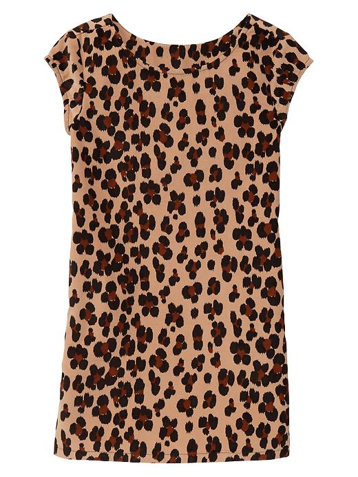 View large product image 1 of 1. Leopard cord dress