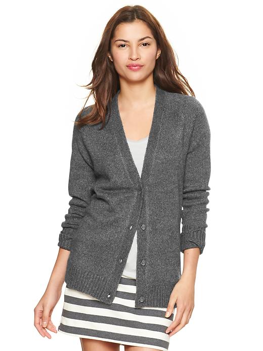 View large product image 1 of 1. Cozy V-neck cardigan
