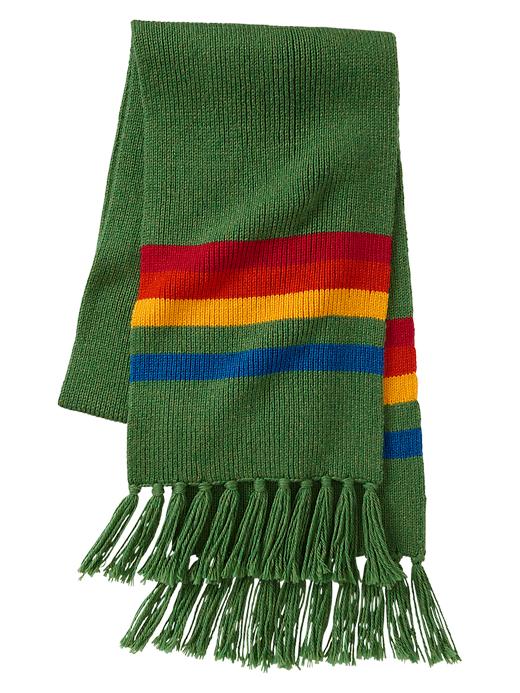 View large product image 1 of 1. Gap x GQ Aviator Nation Striped Scarf